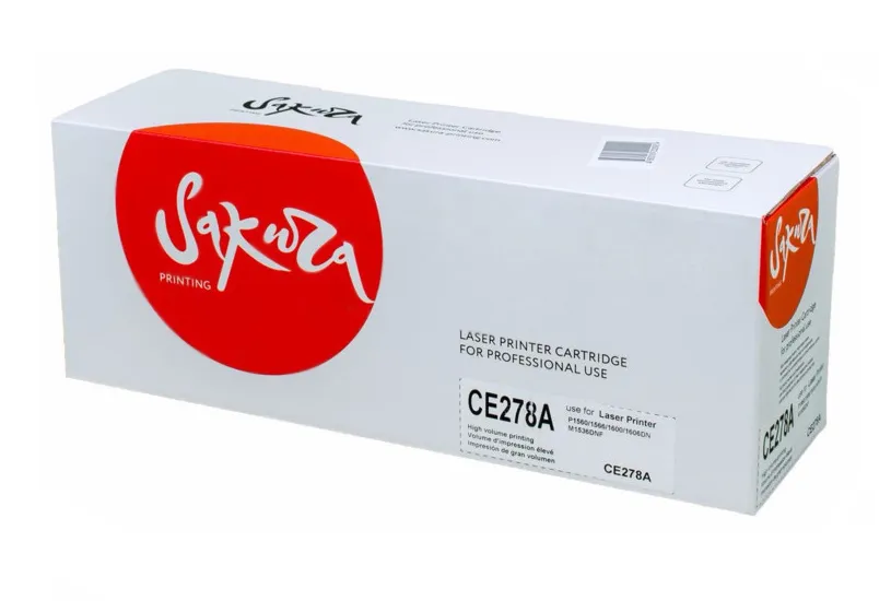 Картридж SAKURA CE278A черный
