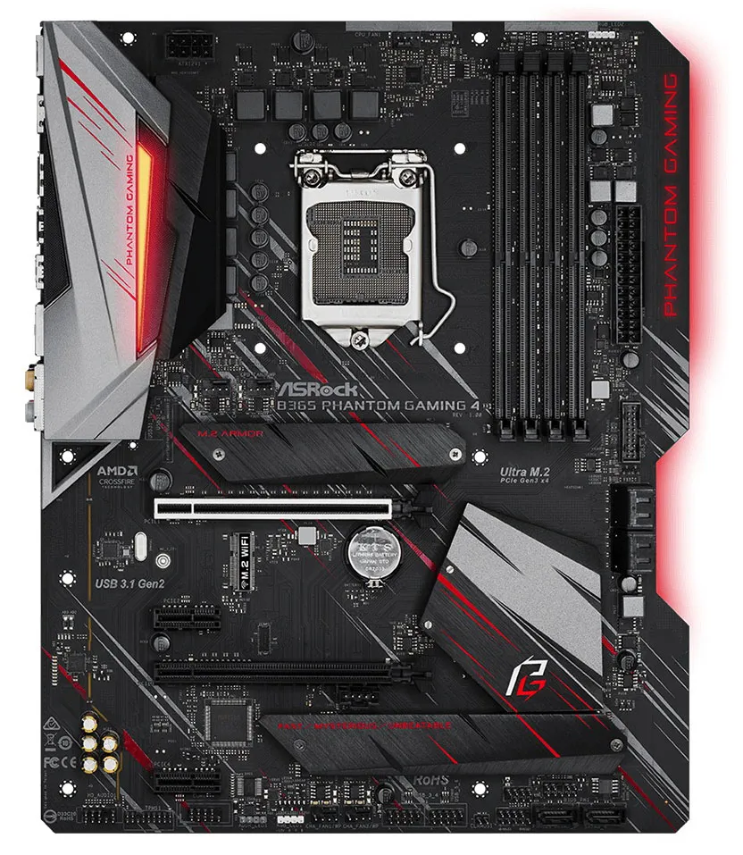 Материнская плата ASRock B365 PHANTOM GAMING 4