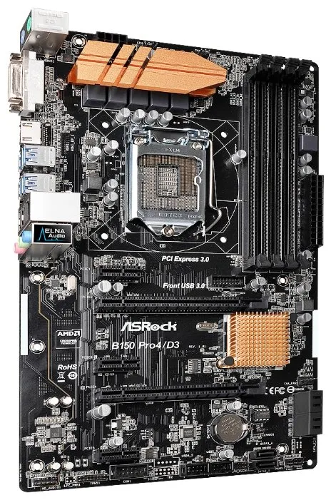 Материнская плата ASRock B150 PRO4/D3