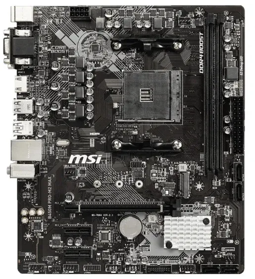 Материнская плата MSI B450M PRO-M2 MAX