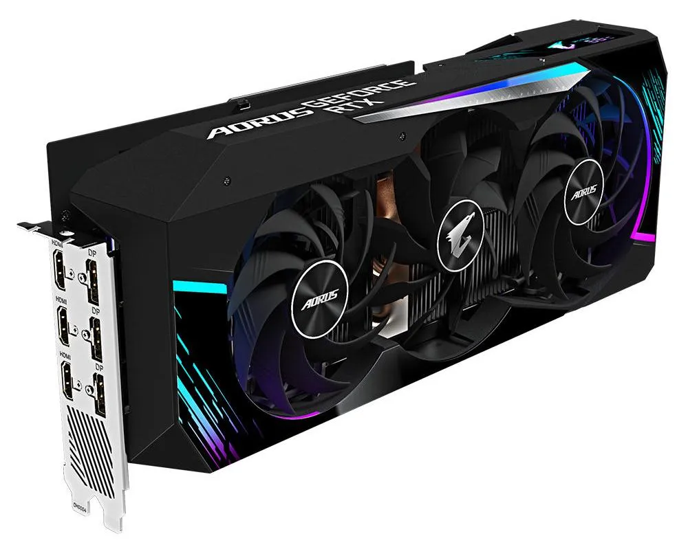 Видеокарта Gigabyte AORUS RTX 3080 MASTER 10G