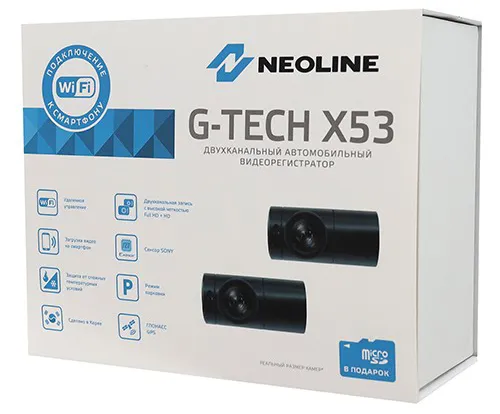 Видеорегистратор Neoline G-TECH X53 DUAL black