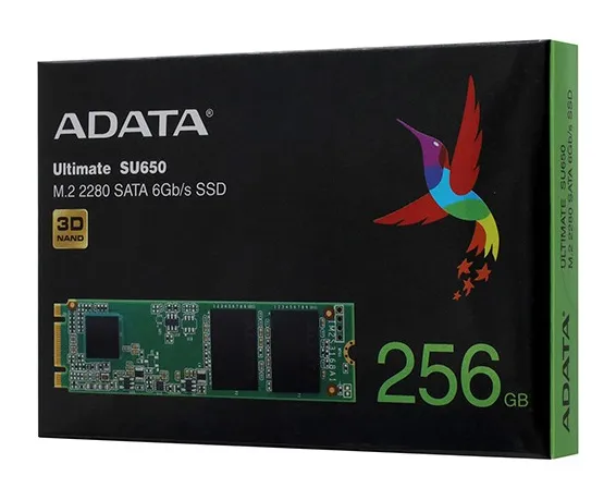 SSD накопитель 256 GB ADATA SU650 ASU650NS38-256GT-C