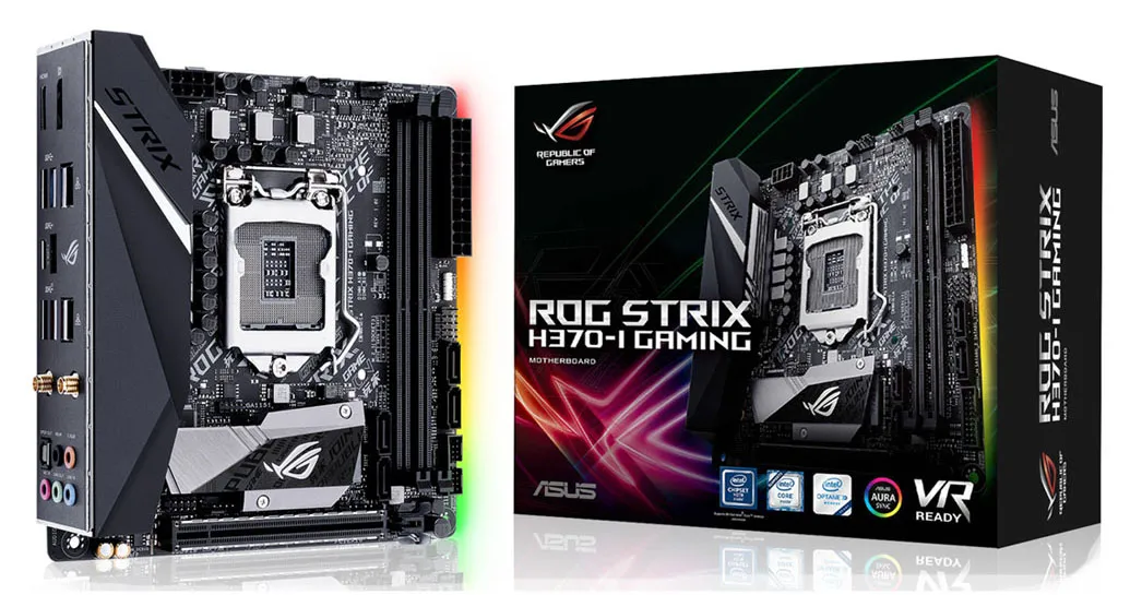Системная плата Asus ROG STRIX H370-I GAMING
