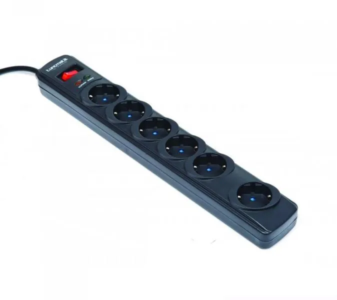 Сетевой фильтр Tuncmatik EKO 6 Outlets Surge Protector