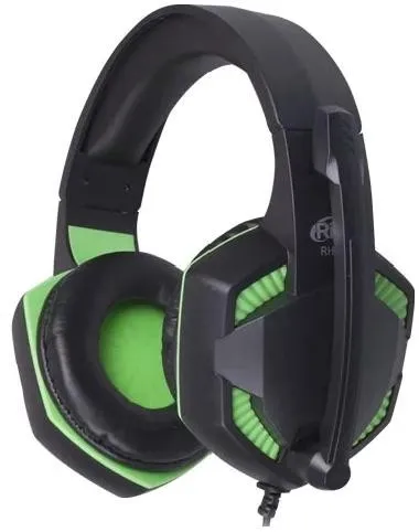 Гарнитура Ritmix RH-560M Gaming black-green