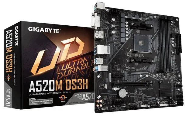 Материнская плата GIGABYTE GA-A520M-DS3H