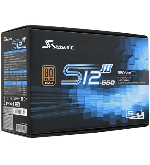 Блок питания Seasonic S12III-550 SSR-550GB3