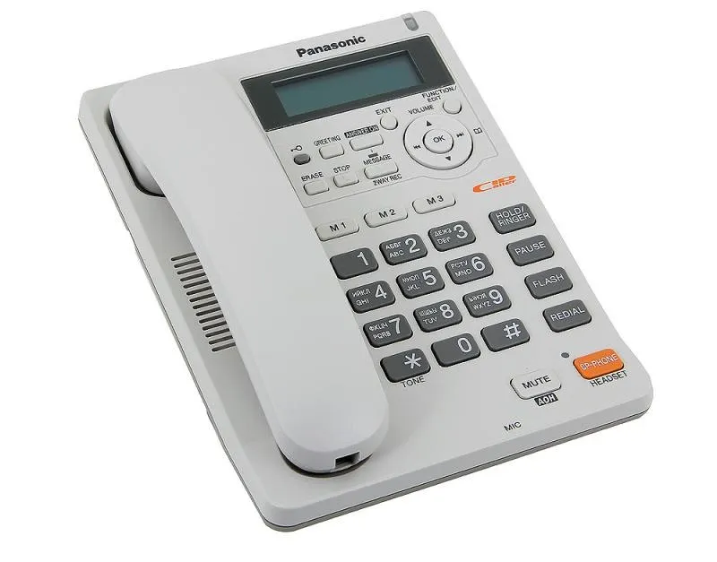 Проводной телефон Panasonic KX-TS2570RUW
