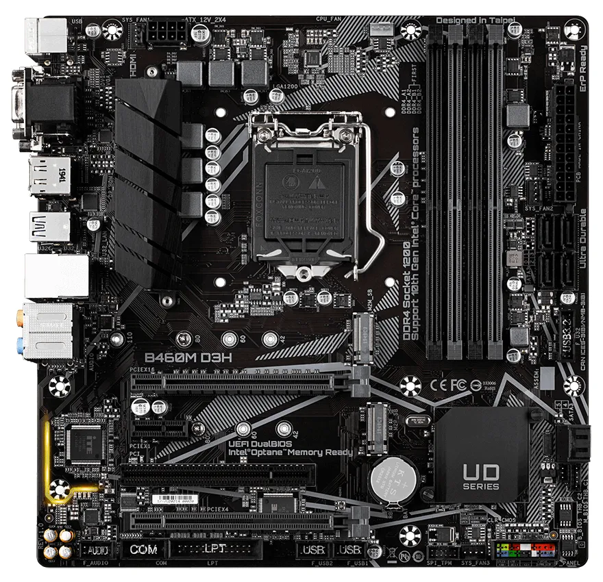 Материнская плата GIGABYTE B460M-D3H