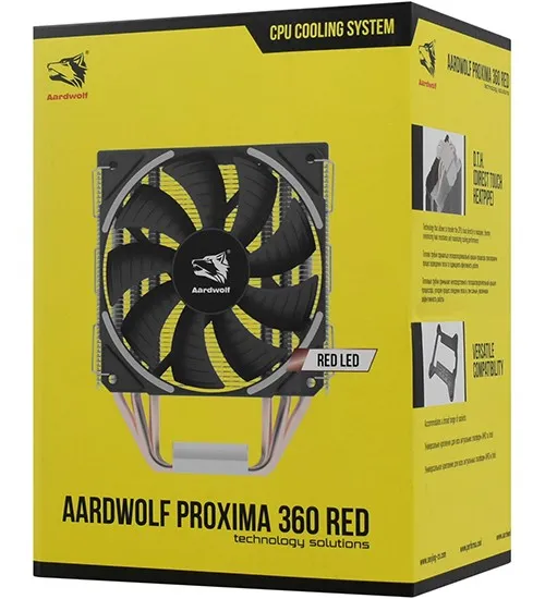 Кулер для процессора Aardwolf PROXIMA 360 RED