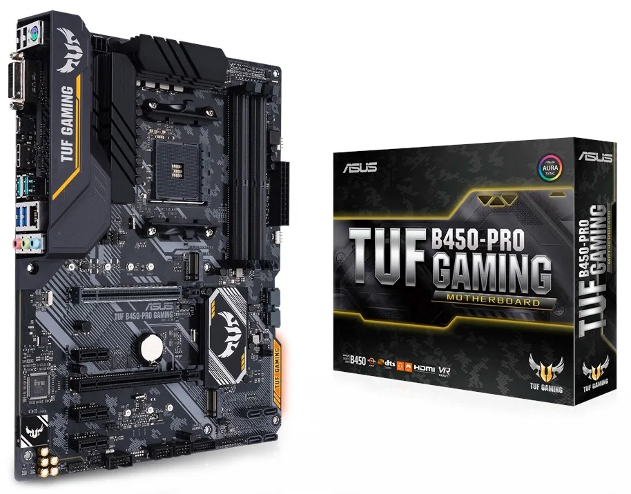 Материнская плата Asus TUF B450-PRO GAMING