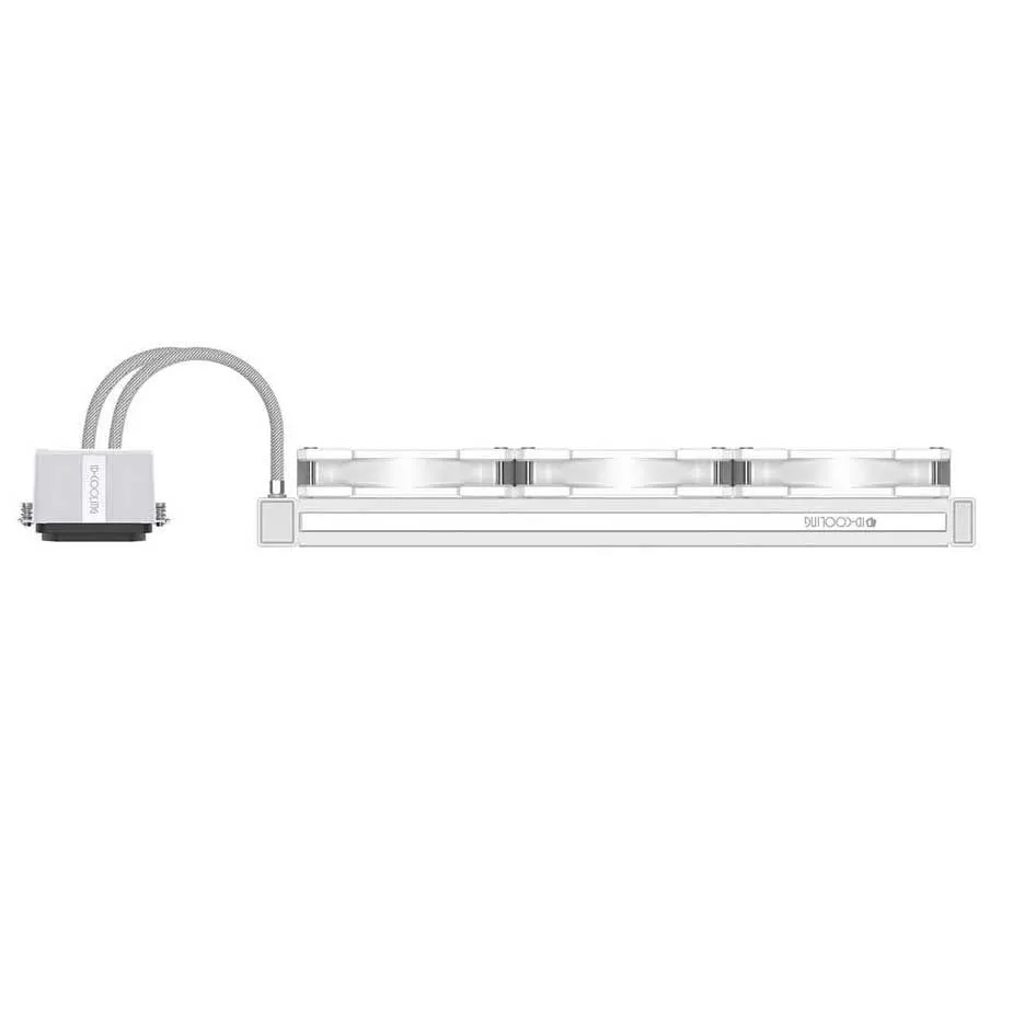 Водяное охлаждение ID-Cooling Dashflow 360 Basic White