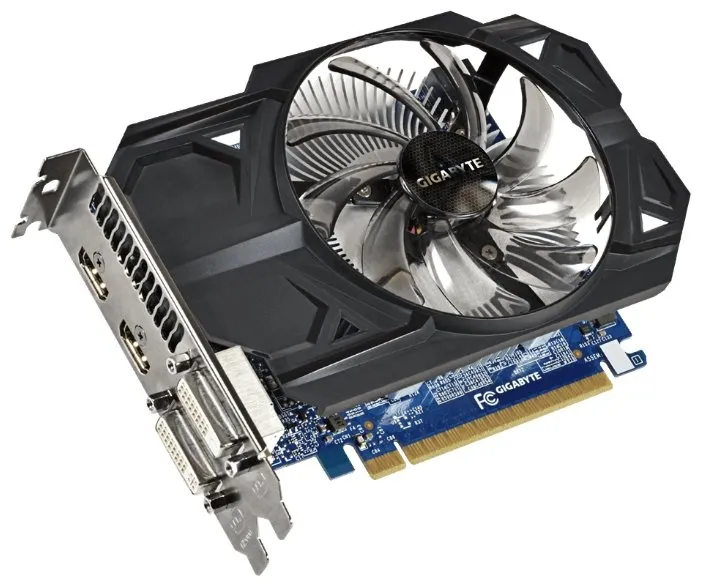Видеокарта 1 GB Gigabyte GV-N75TOC-1GI GeForce GTX 750Ti