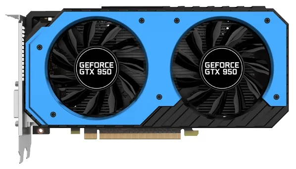 Видеокарта 2 GB Palit GeForce GTX 950 StormX NE5X950S1041