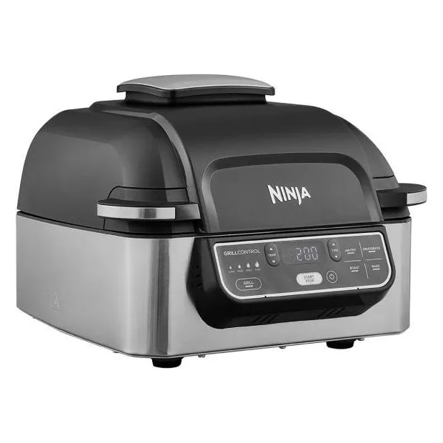 Гриль Ninja AG301 черный/серебро