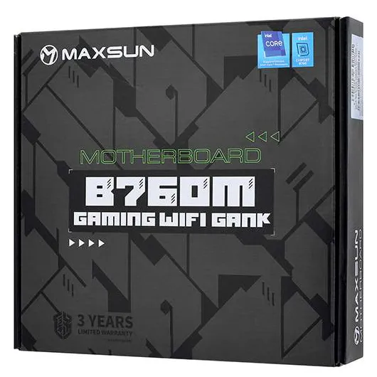 Материнская плата MaxSun B760M Gaming WiFi Gank V2 2D5
