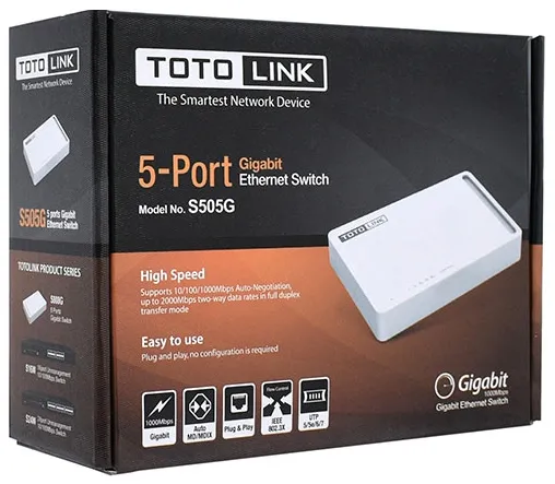 Коммутатор TotoLink S505G