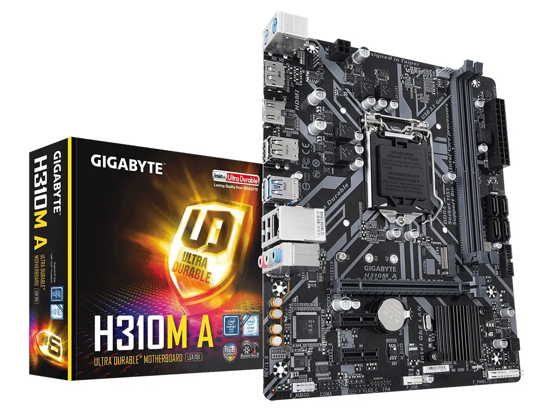 Материнская плата GIGABYTE H310M A 1.0 GAH31MA-00-G