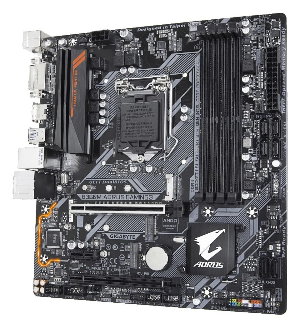 Материнская плата GIGABYTE B360M AORUS GAMING 3 1.0 GAB36MAG3-00-G