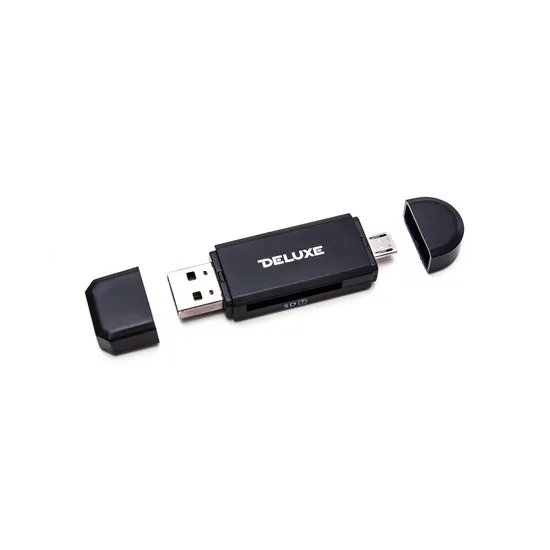 Картридер Deluxe DCR005BK Чёрный