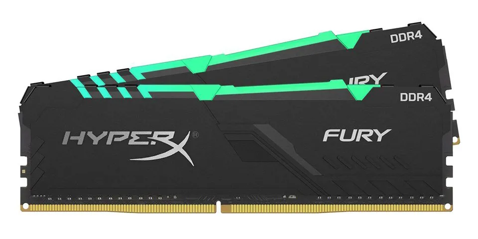 Оперативная память 16 GB kit Kingston HyperX Fury RGB HX434C16FB3AK2/16