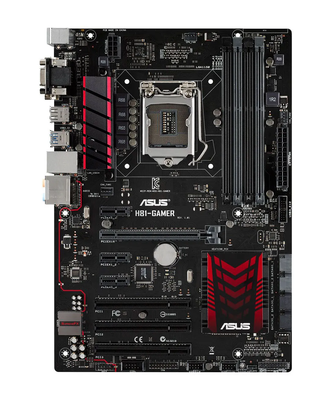 Материнская плата Asus H81-Gamer