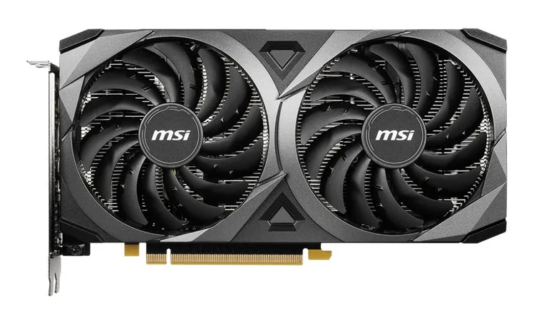 Видеокарта 8 GB MSI RTX 3060Ti VENTUS 2X 8G OCV1 LHR