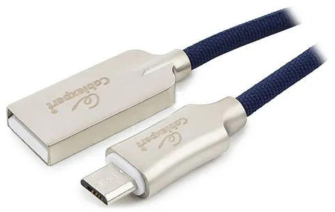 Кабель USB Type A-micro USB Cablexpert CC-P-mUSB02Bl-1.8M