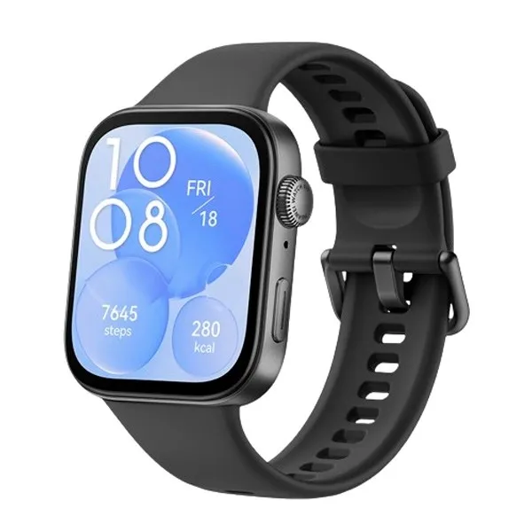 Смарт-часы Huawei WATCH FIT 3 Black Fluoroelastomer Strap Solo-B09S