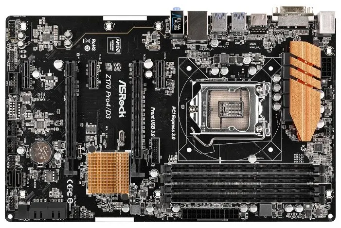 Материнская плата ASRock Z170 PRO4/D3