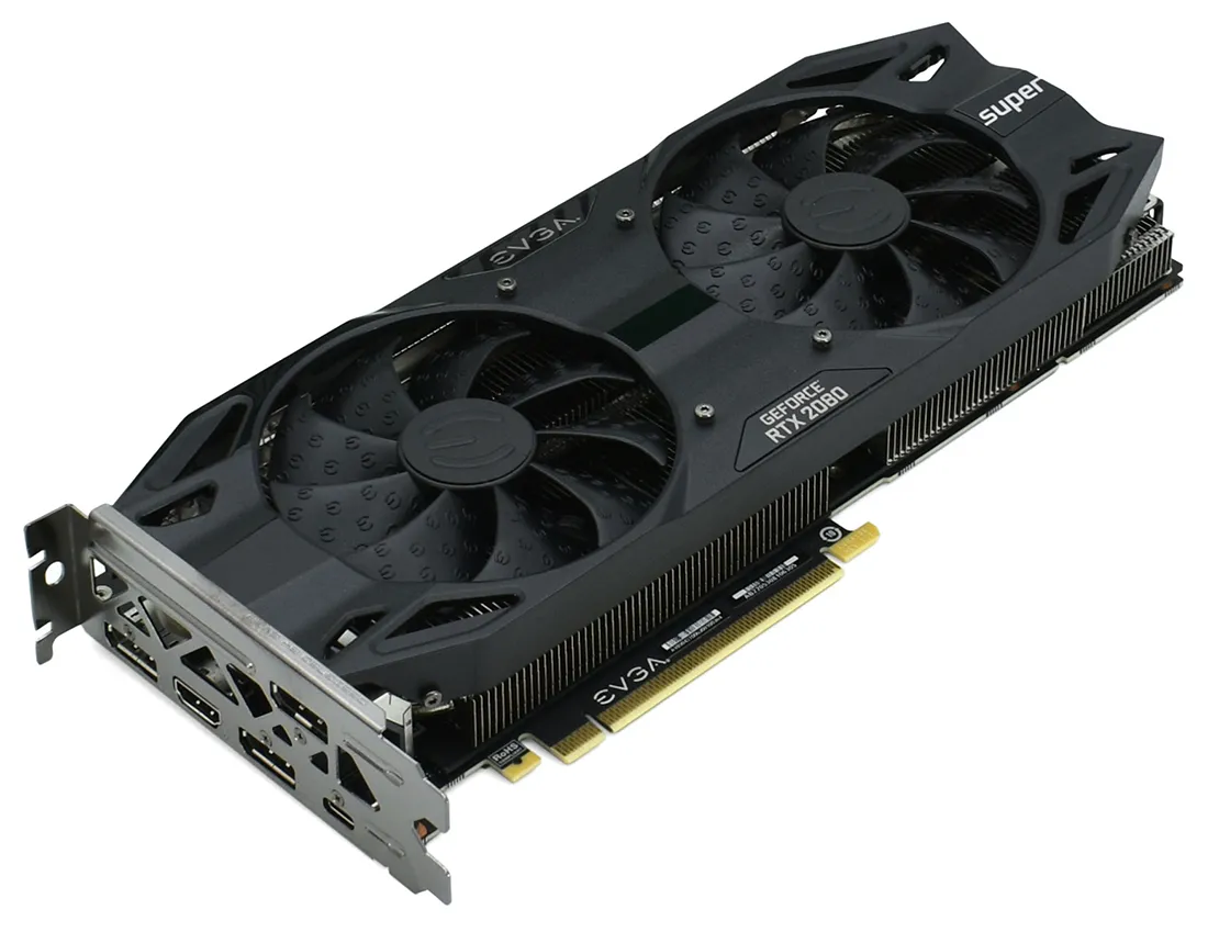 Видеокарта EVGA RTX 2080 SUPER BLACK GAMING 8 GB 08G-P4-3081-KR