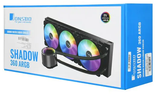 Водяное охлаждение Jonsbo Shadow 360 ARGB