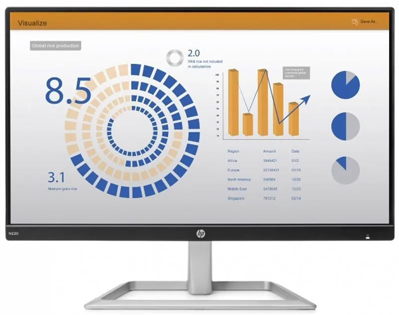 Монитор 23.8" HP Europe N240 3ML21AA