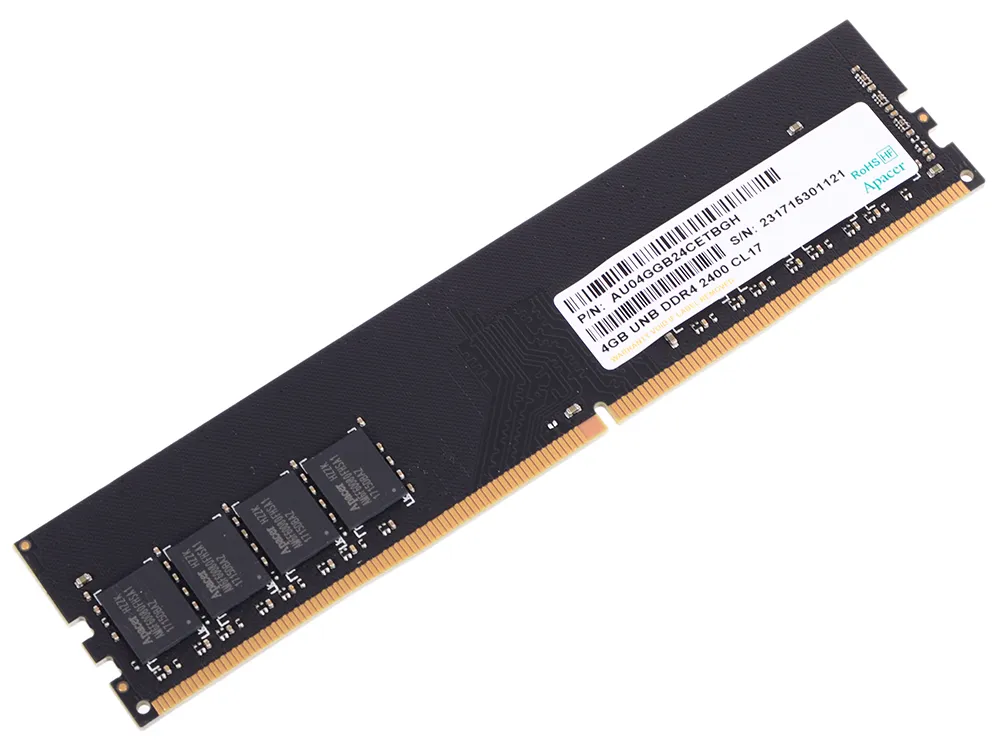 Оперативная память 4 GB Apacer EL.04G2T.KFH