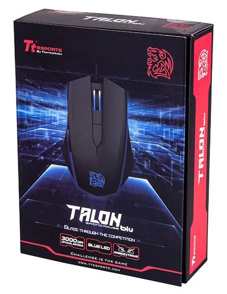 Компьютерная мышь Thermaltake Talon blu MO-TLB-WDOOBK-01 blue
