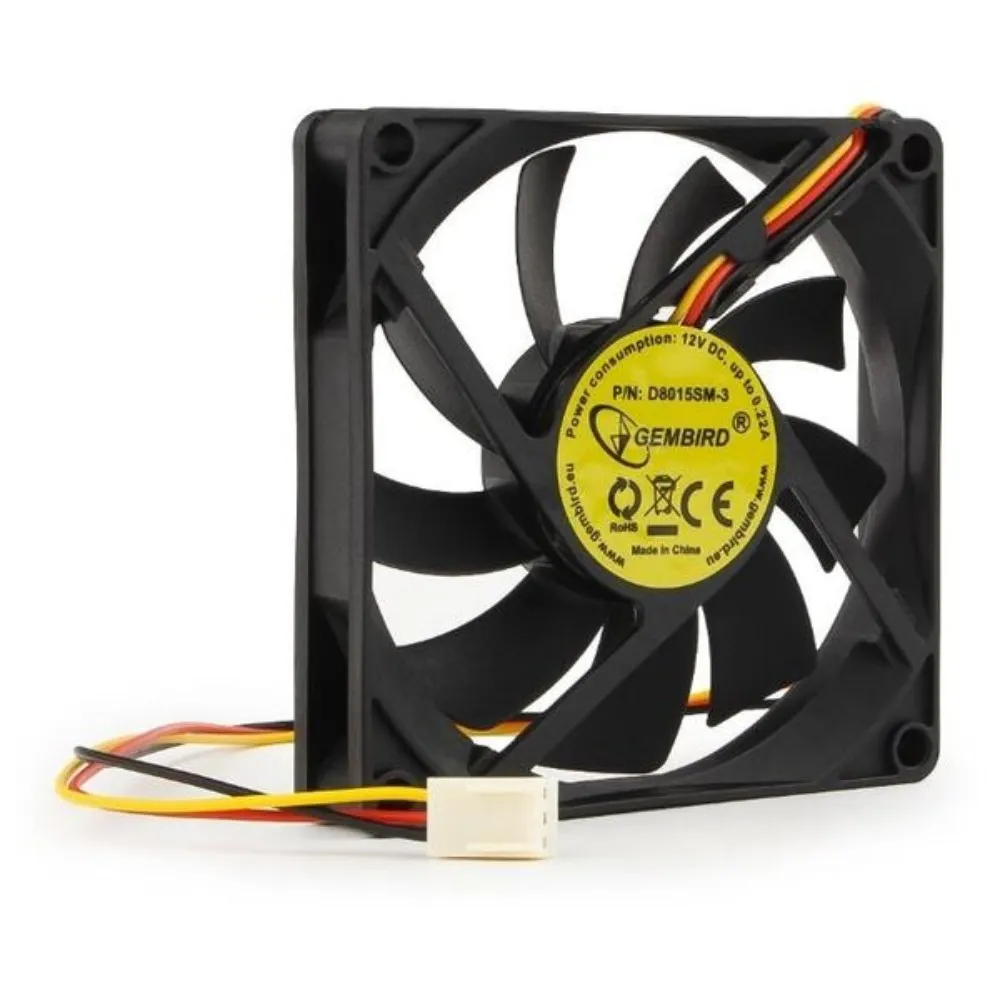 Кулер для корпуса Gembird S14025H-3P4M 2000rpm 3-pin