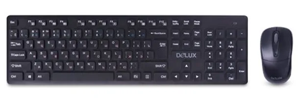 Клавиатура + Мышь Delux DLD-1505OGB
