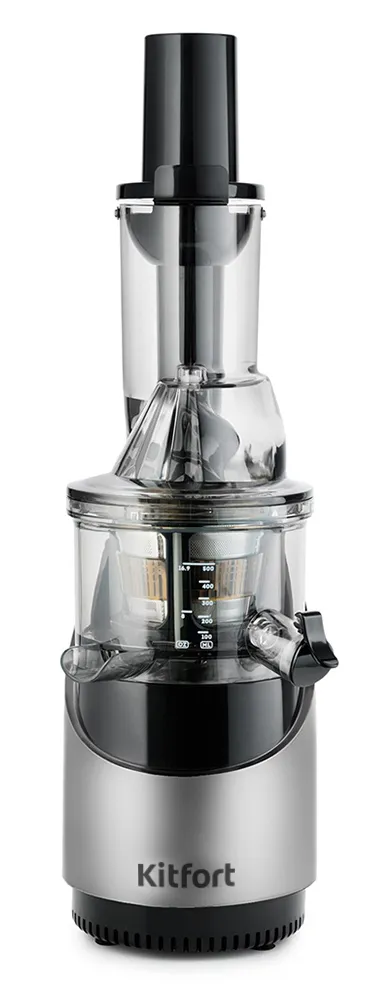 Соковыжималка шнековая Kitfort КТ-1105-2 серебро