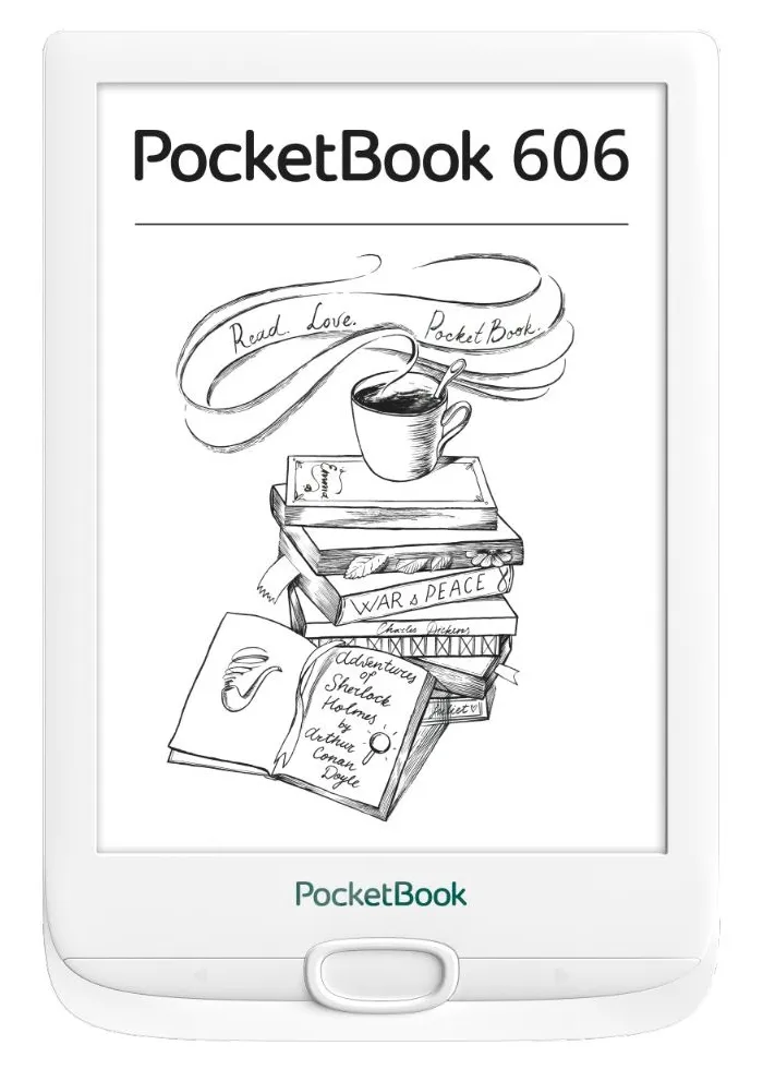 Электронная книга PocketBook PB606-D-CIS белый