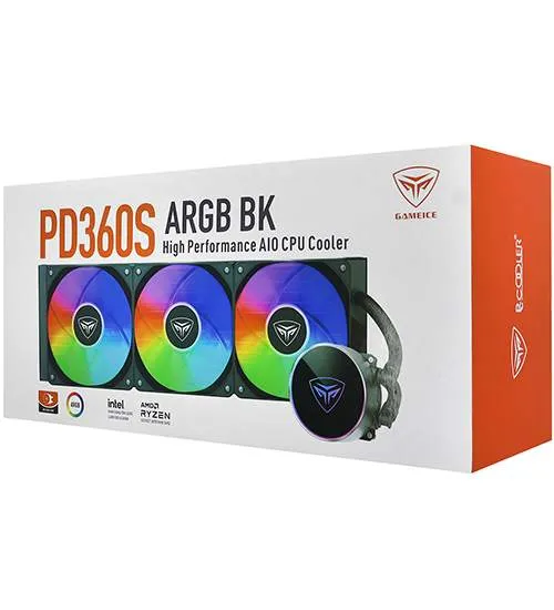 Водяное охлаждение PCCooler PD360S ARGB BK