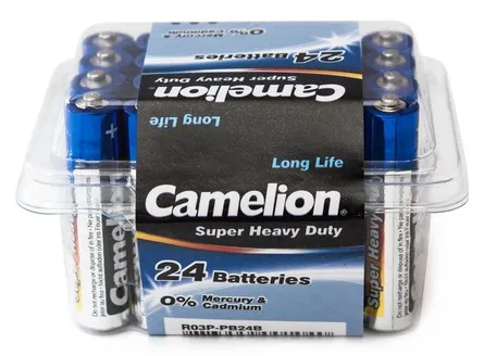 Батарейка CAMELION Super Heavy Duty R03P-PB24B