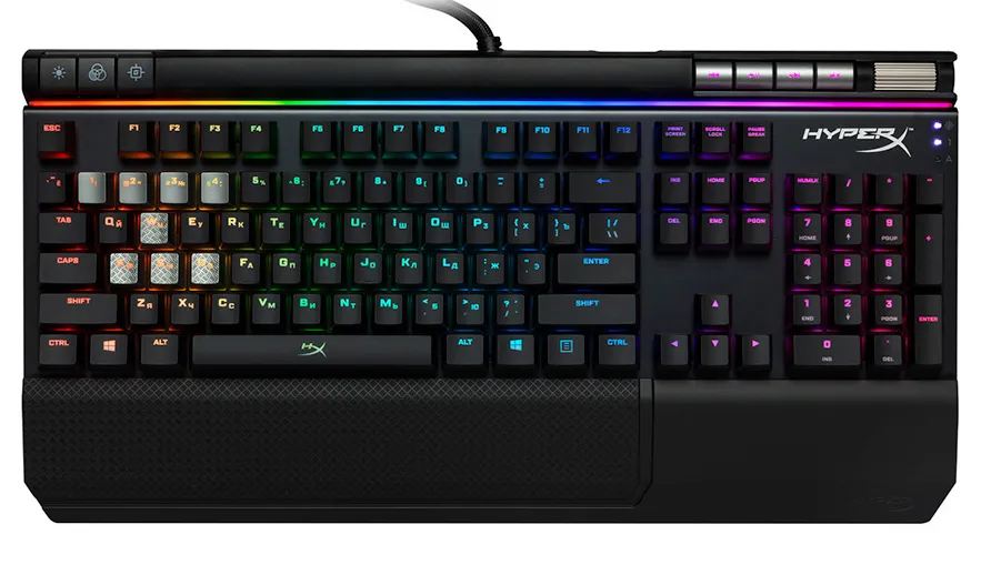 Клавиатура игровая Kingston HyperX Alloy Elite RGB HX-KB2BL2-RU/R1