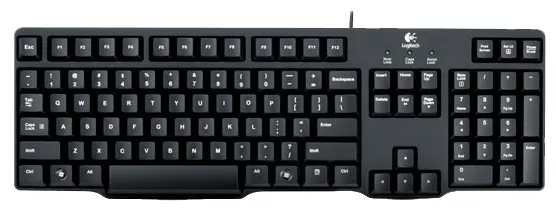 Клавиатура PS/2 Logitech K100