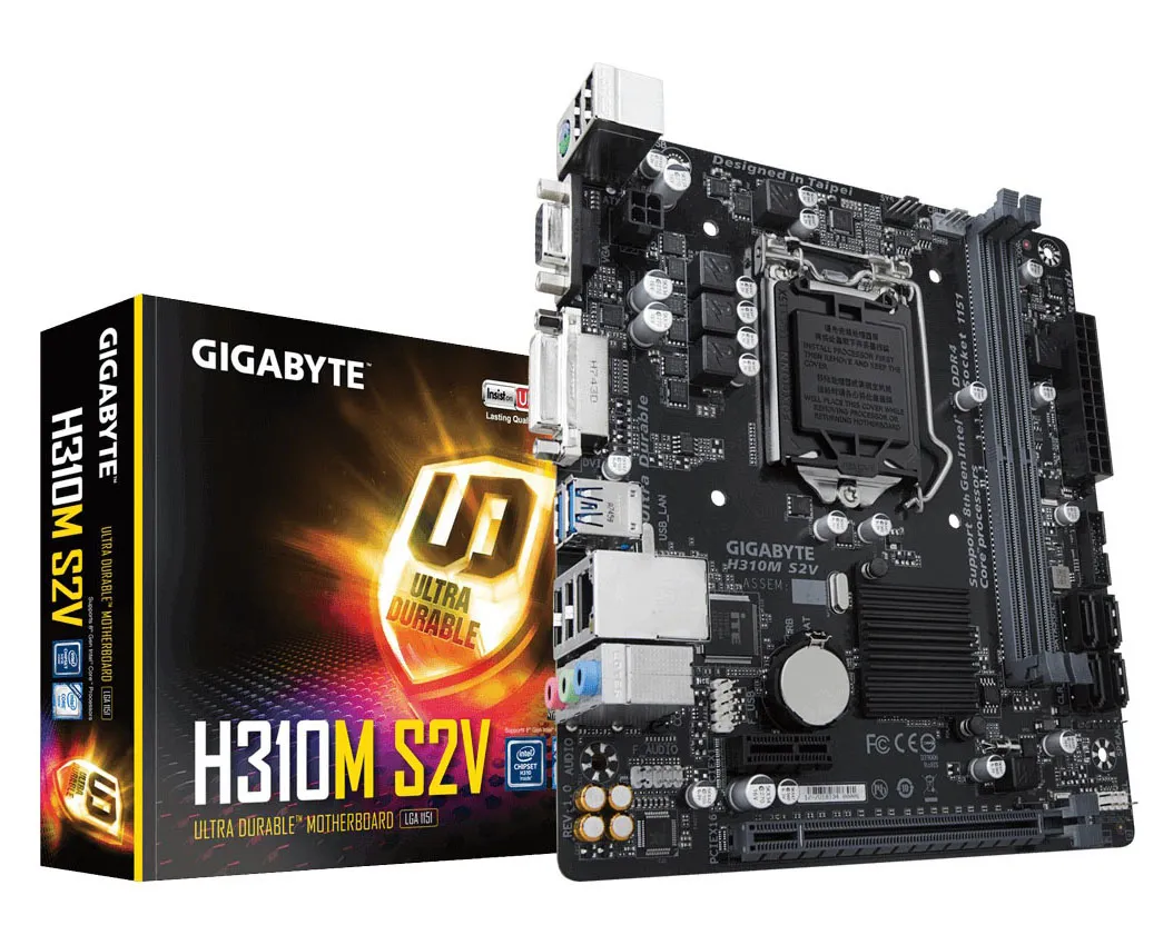 Материнская плата GIGABYTE H310M S2V 1.0 GA310MS2V-00-G