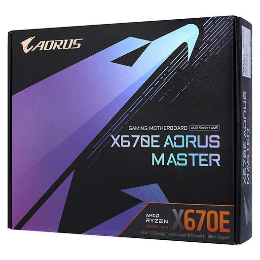 Материнская плата Gigabyte X670E AORUS MASTER D5