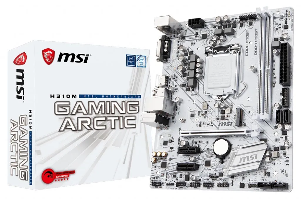 Материнская плата MSI H310M ARCTIC