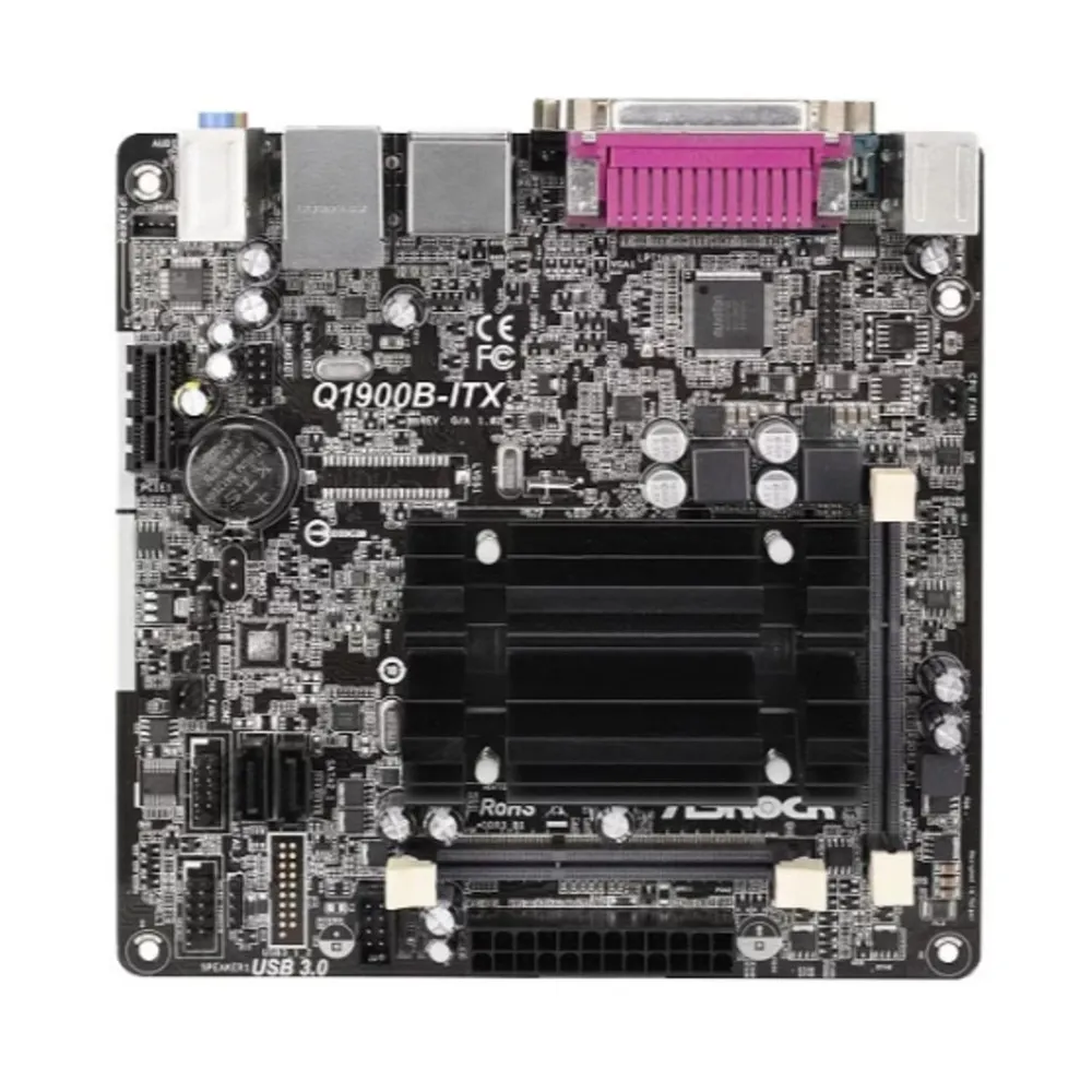 Материнская плата с процессором ASRock Q1900B-ITX