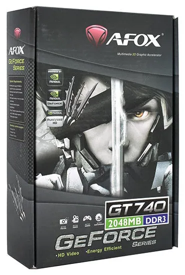 Видеокарта 2 GB AFOX GT 740 AF740-2048D3L1