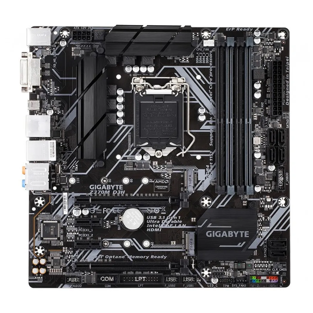 Материнская плата Gigabyte Z370M D3H 1.0 GAZ37MD3H-00-G